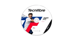 Naciąg tenisowy Tecnifibre  Razor Soft Carbon 200 m  1,30 mm - Tenis ziemny - miniaturka - grafika 1