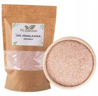 Sól - SÓL HIMALAJSKA DROBNA 1kg drobnoziarnista różowa To Zdrowe - miniaturka - grafika 1