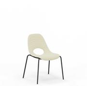 Fotele i krzesła biurowe - Krzesło Konferencyjne Nowy Styl TAUKO FRAME CHAIR 4L UPH - miniaturka - grafika 1
