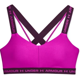 Biustonosz sportowy Under Armour Crossback Low - Bielizna sportowa damska - miniaturka - grafika 1