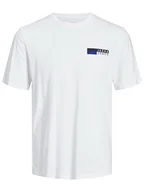 Koszulki męskie - Jack & Jones Koszulka w kolorze białym - miniaturka - grafika 1