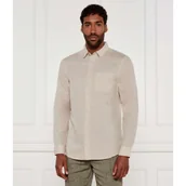 Koszule męskie - Calvin Klein Lniana koszula | Regular Fit - miniaturka - grafika 1