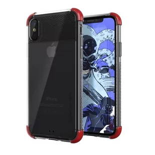 Covert GHOSTEK Etui 2 do Apple iPhone Xs (kolor czerwony) GH_GHOCAS1011 - Etui i futerały do telefonów - miniaturka - grafika 1