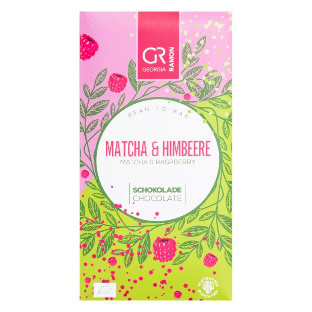 Georgia Ramon czekolada biała malina matcha 50g