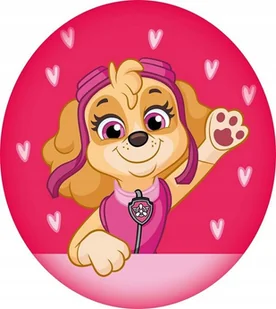PAW PATROL PSI RÓŻOWA PODUSZKA MASKOTKA PRZYTULANKA SKYE NA PREZENT - Kołdry i poduszki dla dzieci - miniaturka - grafika 1