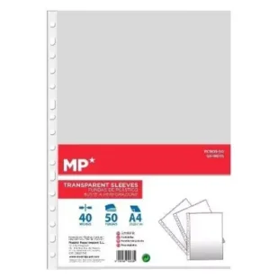 Mp Main Paper Koszulki do segregatora A4 50szt - Koszulki na dokumenty - miniaturka - grafika 1