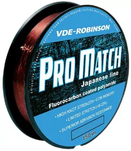 Robinson Żyłka VDE Team Pro Match 150m 0,18 Tonąca - Żyłki wędkarskie - miniaturka - grafika 1