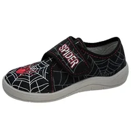 Kapcie damskie - Fischer Tim kapcie domowe, czarno-szare, 25 EU, czarny szary, 25 EU - miniaturka - grafika 1