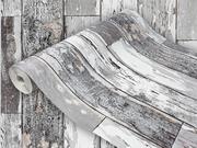 Tapety - Okleina Meblowa Drewnopodobna Polarna Deska Na Meble Szafę Komodę 67x25 - miniaturka - grafika 1