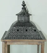 Dekoracje domu - Lampion Candela , drewno, 94483 - miniaturka - grafika 1