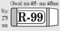 Szkolne artykuły papiernicze - IKS OKŁADKA KSIĄŻKOWA REG R99 01331 AP30846 - miniaturka - grafika 1