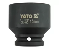 Nasadki do elektronarzędzi - Yato nasadka udarowa 3/4 43 mm YT-1093 - miniaturka - grafika 1