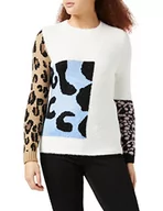 Swetry damskie - Joe Browns Damski sweter z nadrukiem zwierzęcym, Wielokolorowy, 44 - miniaturka - grafika 1