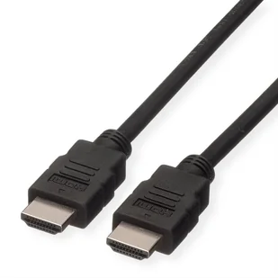 ROLINE 11.44.5735 kabel HDMI 5 m HDMI Typu A (Standard) Czarny 11.44.5735 - Kable komputerowe i do monitorów - miniaturka - grafika 1