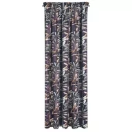 Zasłony - Eurofirany B.B. CHOCZYŃSCY SPÓŁKA JAWNA Zasłona Velvet Nikol Na Taśmie 140 x 270 Grafitowy 1220554 - miniaturka - grafika 1