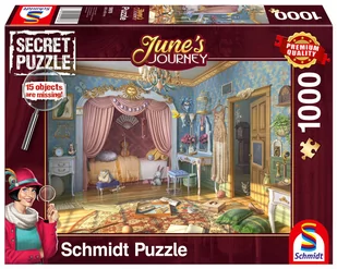 Puzzle June`s Journey (Secret Puzzle) Sypialnia June 1000 elementów - Puzzle - miniaturka - grafika 1