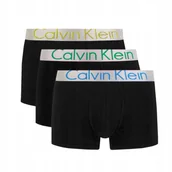 Majtki męskie - Calvin Klein Majtki Bokserki czarny 3-PACK rozmiar M - miniaturka - grafika 1