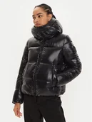 Kurtki damskie - Save The Duck Kurtka zimowa D31989W LUCK19 Czarny Regular Fit - miniaturka - grafika 1