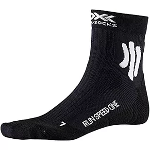 Skarpety X-Socks Unisex Run Speed One Socks czarny Opal Black 35-38 - Skarpetki damskie - miniaturka - grafika 1