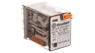 Finder Przekaźnik 4CO 7A 230V AC, LED 55-34-8-230-0054 - Sterowniki i przekaźniki - miniaturka - grafika 2