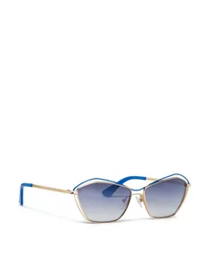 Guess Okulary przeciwsłoneczne GU7639 5932W Niebieski - Okulary przeciwsłoneczne - miniaturka - grafika 1