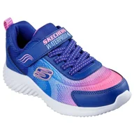 Buty dla dziewczynek - Skechers Sneakersy dziewczęce, granatowy, 1.5 UK Child - miniaturka - grafika 1