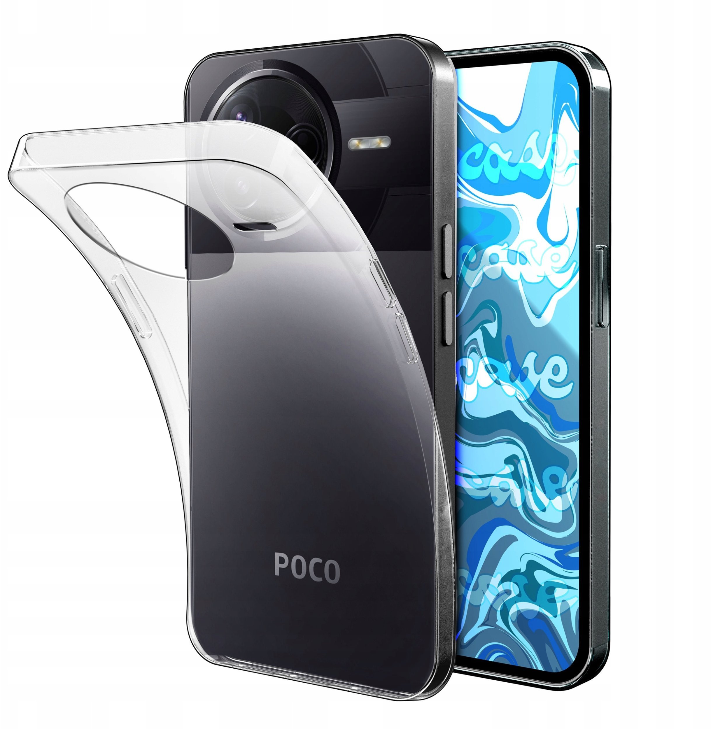 Etui Do Xiaomi Poco F7 Pro / F7 Ultra Przezroczyste, Silikonowe, Obudowa