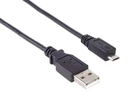 Kable komputerowe i do monitorów - PremiumCord Kabel USB 2.0 A-Micro B 0,5m czarny - miniaturka - grafika 1