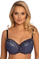 Biustonosze - Biustonosz usztywniany Vena VB-448 granat - miniaturka - grafika 1