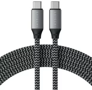 Satechi Kabel 100W USB-C do USB-C PD 2m, ciemnoszary - Kable USB - miniaturka - grafika 1