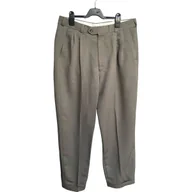 Spodnie męskie - Marks&Spencer Spodnie Męskie Wygodne Eleganckie Stylowe Brązowe 42-44 - miniaturka - grafika 1