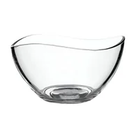 Miski i półmiski - Salaterka szklana falowana średnica 21 cm transparentny - miniaturka - grafika 1