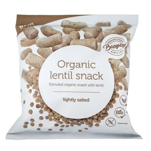 BIOPONT CHRUPKI Z SOCZEWICY DELIKATNIE SOLONE BIO 60 g - BIOPONT - Chipsy - miniaturka - grafika 2