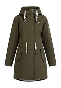 Schmuddelwedda Parka przeciwdeszczowa damska 34324771, Oliwka wojskowa, XXL - Kurtki damskie - miniaturka - grafika 1