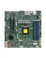 Płyty główne serwerowe - Supermicro MBD-X11SCH-LN4F - Intel - LGA 1151 (Socket H4) - Intel® Core™ i3 - Intel® Xeon® - DDR4-SDRAM - DIMM - 2133,2400,2666 (MBDX11SCHLN4FB) - miniaturka - grafika 1