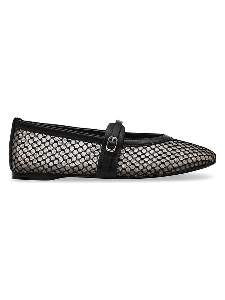 Steve Madden Baleriny w kolorze czarnym z paskiem
