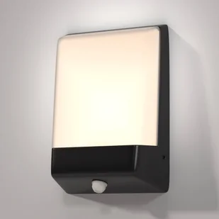 Kinkiet ścienny zewnętrzny Row O448WL-L9GF3KSR Maytoni LED 9W 3000K IP44 grafitowy - Lampy ogrodowe - miniaturka - grafika 1