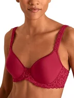 Biustonosze - CALIDA Damski biustonosz Natural Comfort Lace, RIO RED, 85B - miniaturka - grafika 1