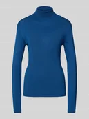 Swetry damskie - Sweter z dzianiny z golfem model ‘MAFA’ - miniaturka - grafika 1