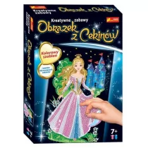 Ranok Obrazek z cekinów Królewna CREATIVE - Zabawki kreatywne - miniaturka - grafika 2