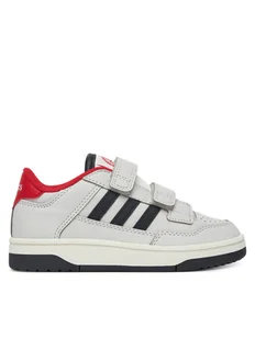 adidas Sneakersy Rapid Court JS0636 Szary - Buty dla dziewczynek - miniaturka - grafika 1