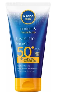 Nivea Sun Invisible Finish Nawilżający Balsam do opalania SPF50+ - Balsamy i kremy do opalania - miniaturka - grafika 1