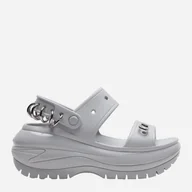 Sandały damskie - Sandały damskie Crocs Mega Crush Rebel SNDL W CR208339-SHIM 38-39 (M6/W8) 24 cm Szare (196265238682) - miniaturka - grafika 1