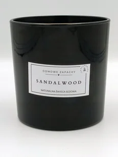 Luksusowa Świeca Zapachowa DRZEWO SANDAŁOWE 350 ml - Świece - miniaturka - grafika 1