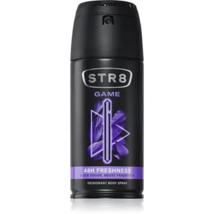 STR8 GAME DEZODORANT W SPRAYU 150ML - Dezodoranty i antyperspiranty męskie - miniaturka - grafika 1