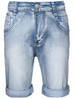 Spodnie i spodenki dla chłopców - Primigi Szorty jeansowe Big City Life 43242001 Granatowy - grafika 1