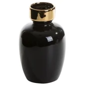 Wazony i flakony - Wazon EUROFIRANY Thea 1 04 12X20 cm Czarny - miniaturka - grafika 1