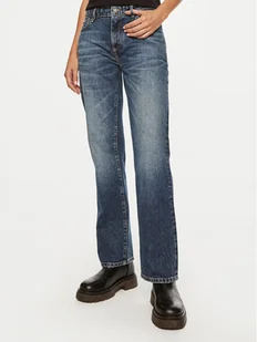 Guess Jeans Jeansy W4YA98 D5FC1 Granatowy Regular Fit - Spodnie damskie - miniaturka - grafika 1