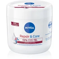 Balsamy i kremy do ciała - NIVEA REPAIR & CARE UREA KREM NAWILŻAJĄCO-REGENERUJĄCY DO CIAŁA, TWARZY I DŁONI 400ML - miniaturka - grafika 1