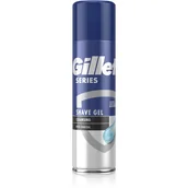 Kosmetyki do golenia - Gillette Series żel do golenia z węglem drewnianym 200 ml - miniaturka - grafika 1